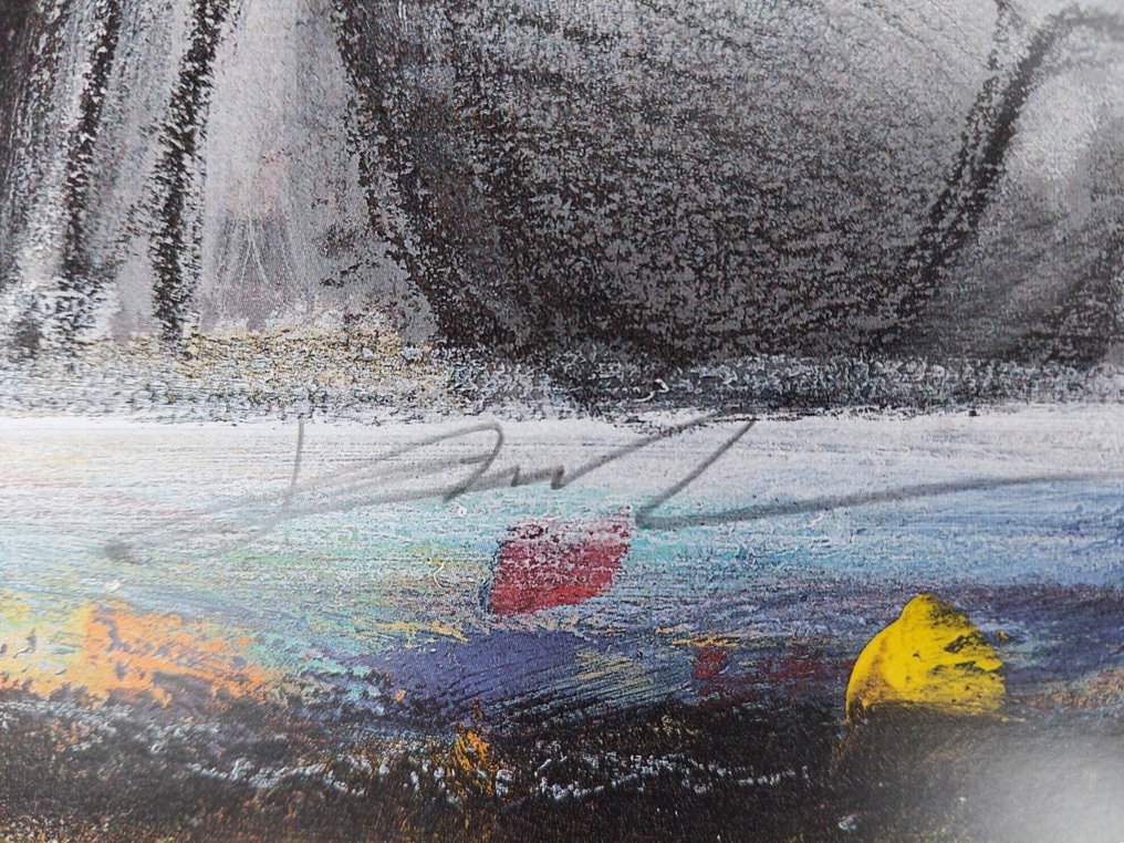 Bilal, Enki - 1 Offset Print - Obscurantis - Signé - 2005 #3.2