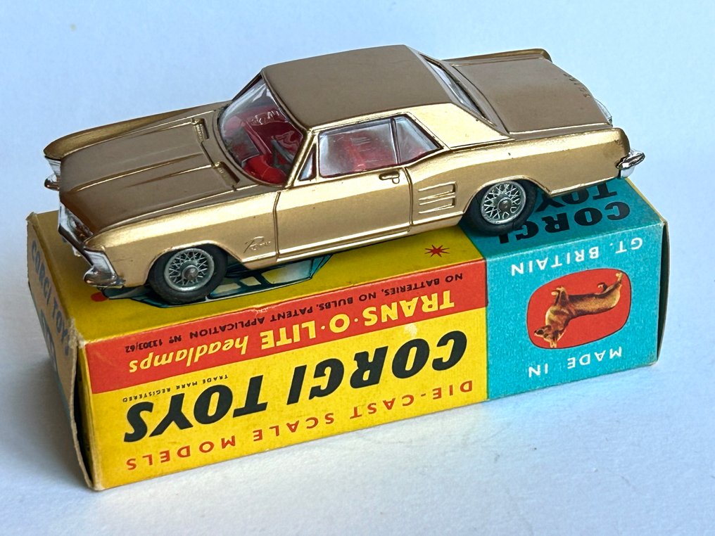Corgi 1:43 - Modelbil - Corgi Toys 245 Buick Riviera, Boxed #1.0