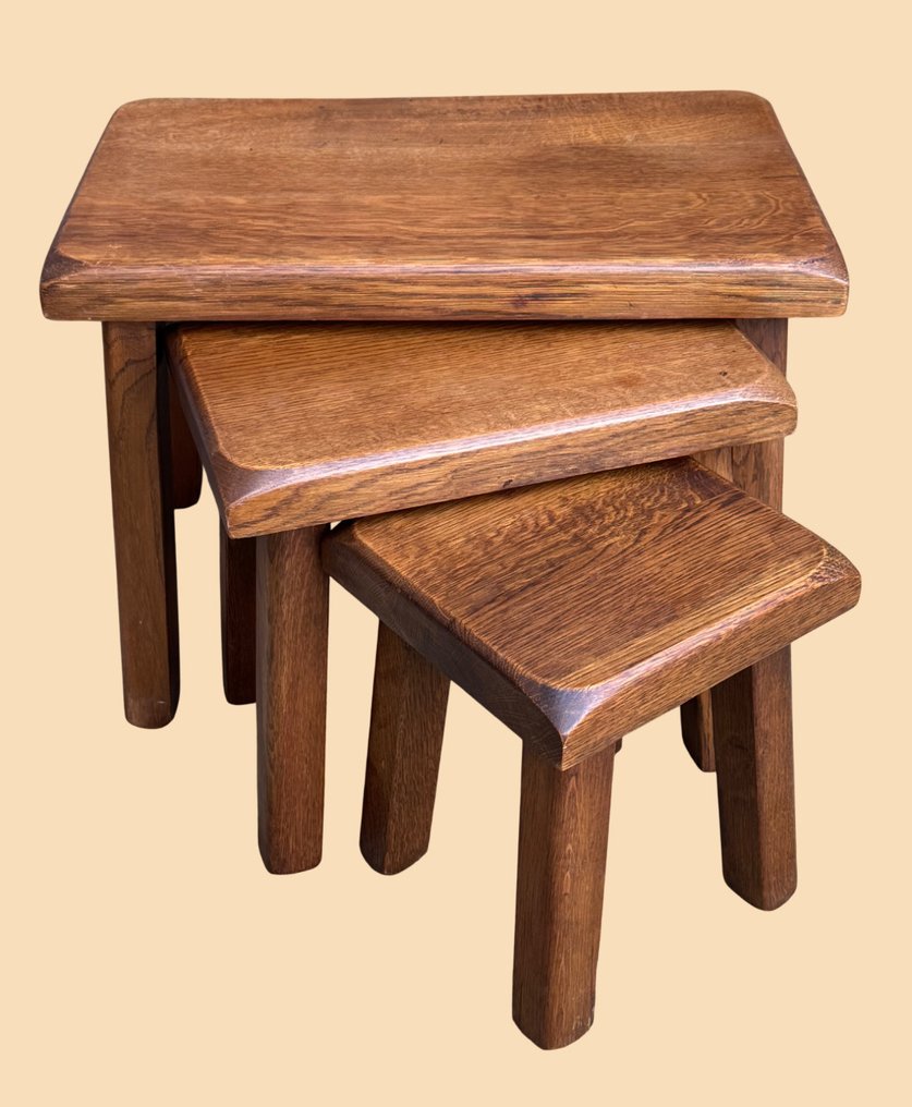 Side table (3) - 橡木 - 启发自野兽派 #1.0