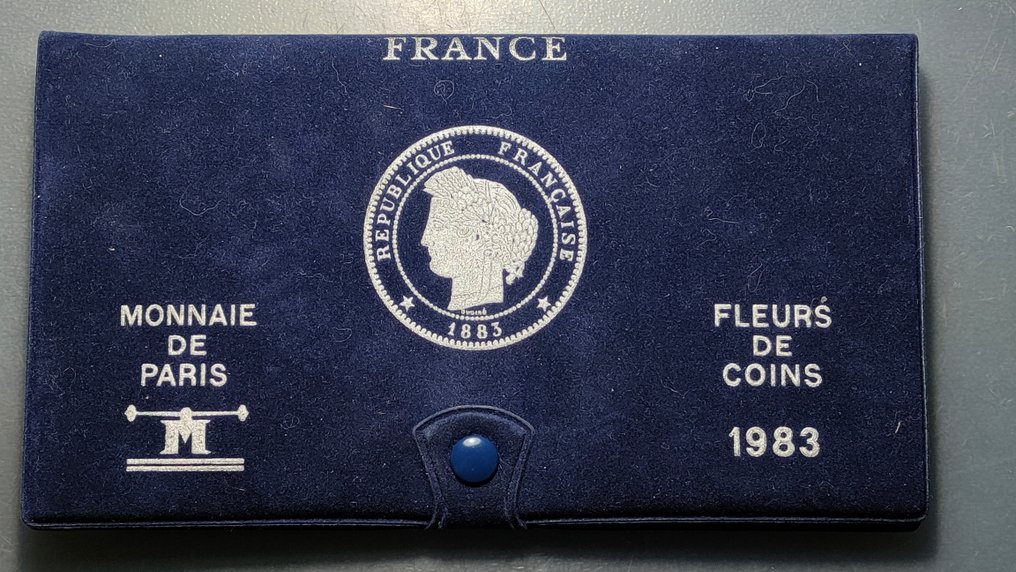 Francia. Year Set (FDC) 1983 (12 monnaies)  (Senza prezzo di riserva) #1.0