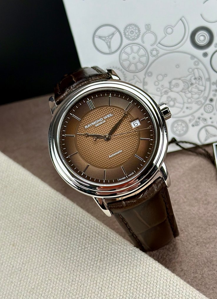 Raymond Weil - Maestro Automatic Date Brown dial - χωρίς τιμή ασφαλείας - 2837-STC-70001 - Άνδρες - 2020+  #1.0