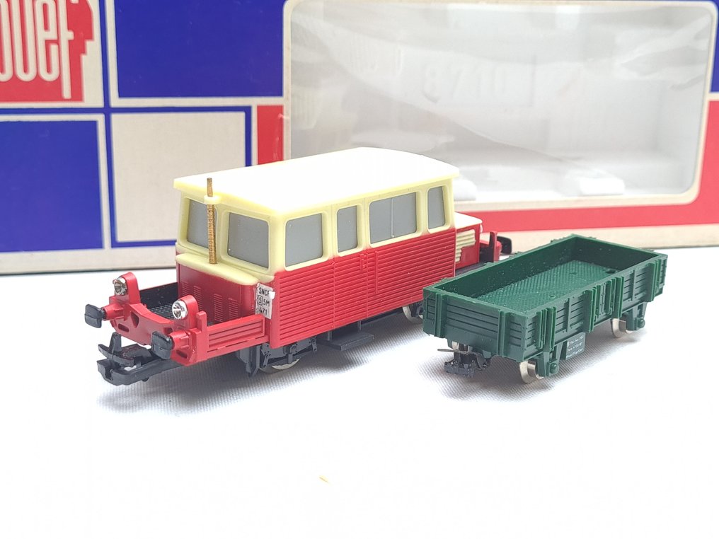 Jouef H0 - 8525 - 模型火車 (1) - Draisine 动力维护 - SNCF #3.2