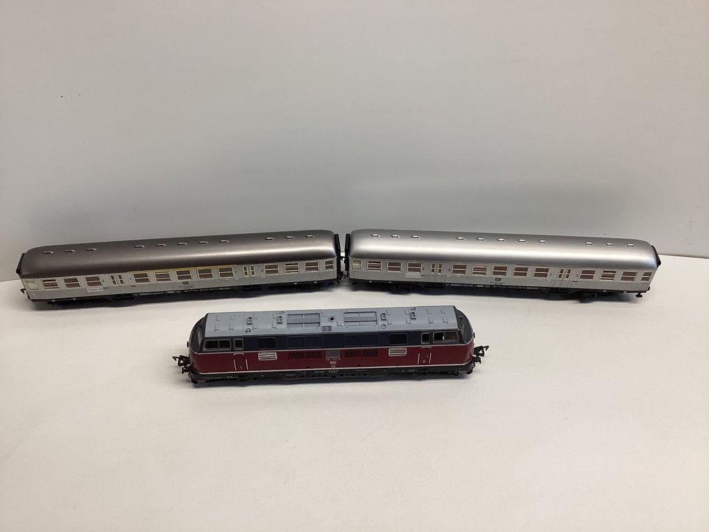 Fleischmann H0 - 4235, 5121, 5122, - Model train locomotive (3) - local train - DB #1.0