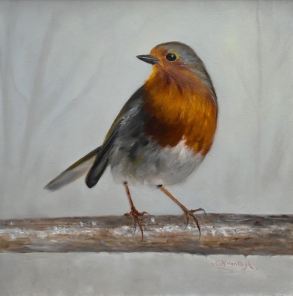 Lodewijk Busing 1965 -  / CH van Dijk - Roodborstje #1.0