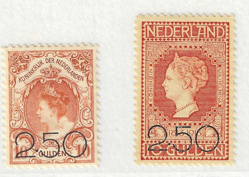 荷兰 1920/1935 - 清仓促销 - NVPH 104 - 105 #1.0