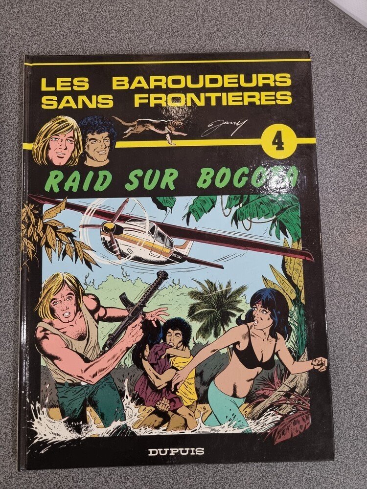 Les Baroudeurs sans frontières T1 à T4 - 2x B + 2x C - 4 Άλμπουμ - Πρώτη έκδοση - 1983/1986 #3.2
