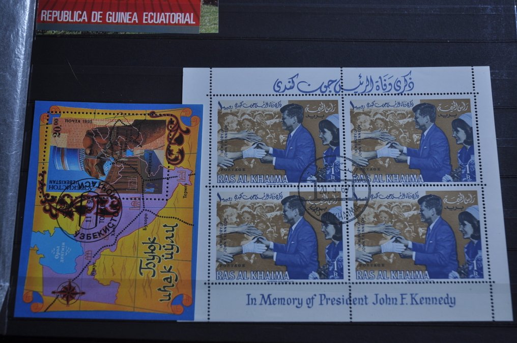 θεματικός - Μεγάλη συλλογή, μεταξύ άλλων, με μπλοκ, φύλλα, διαστημική εξερεύνηση, πίνακες και πολλά άλλα (261 #3.2