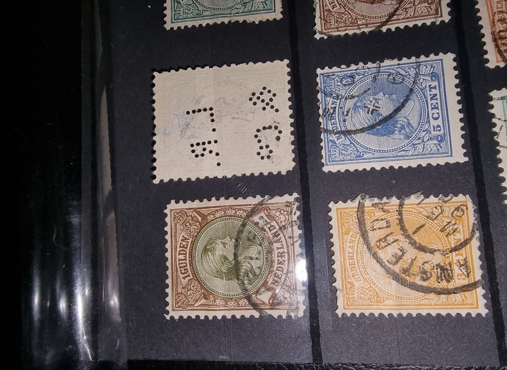 荷兰 1852 - 荷兰——经典作废邮票——19世纪/20世纪初——标本 #2.1