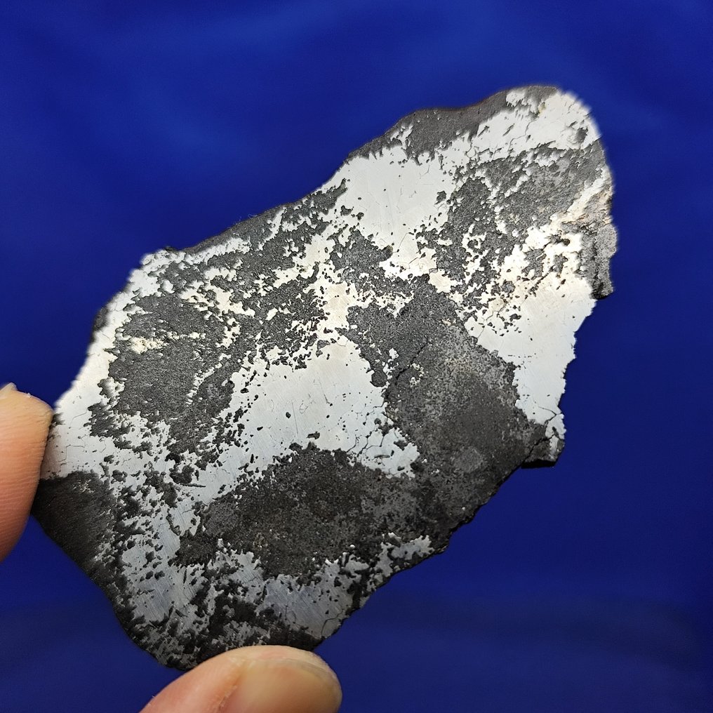 Μετεωρίτης Σιδήρου με Πυριτικά Στοιχεία Campo del Cielo (Αργεντινή, 4500 χρόνια) Σταθεροποιημένο. ΧΩΡΙΣ Ελάχιστη Τιμή! - 22.2 g #1.0