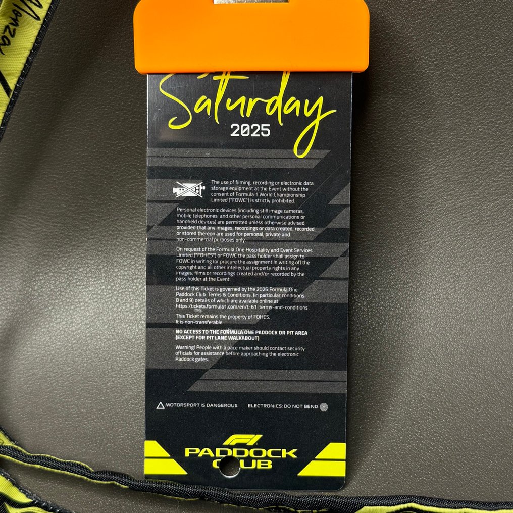 McLaren - Gran Premio di Monza - Lando Norris - 2025 - Badge  #3.2