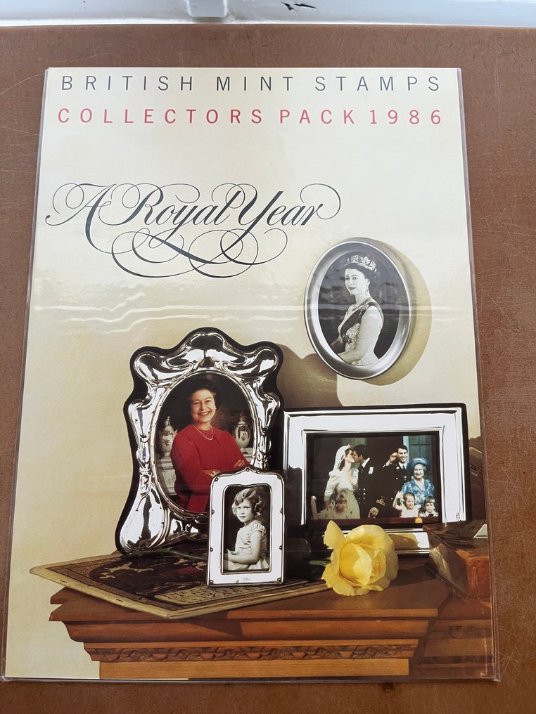 大不列顛 1985/2012 - 年度文件夹，非常高的名义值 #2.1