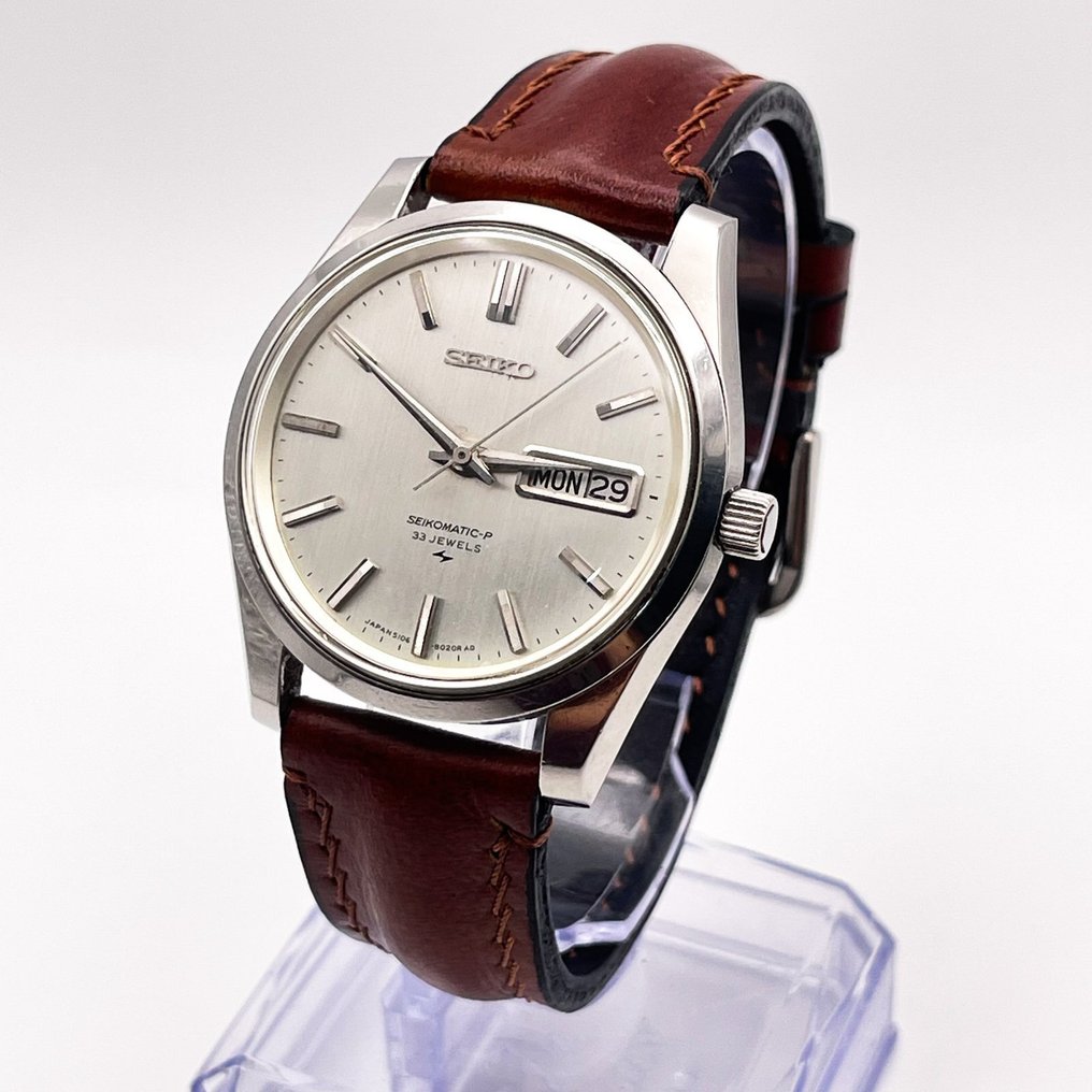 Seiko - Seikomatic-P 映影 (Eiei) – Reflected Shadow - Ohne mindestpreis - 5106-8010 - Herren - 1967 #2.1