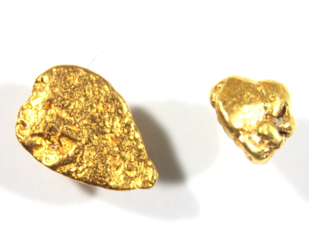 Gold Alaska Klump- 0.33 g - (2) #1.0