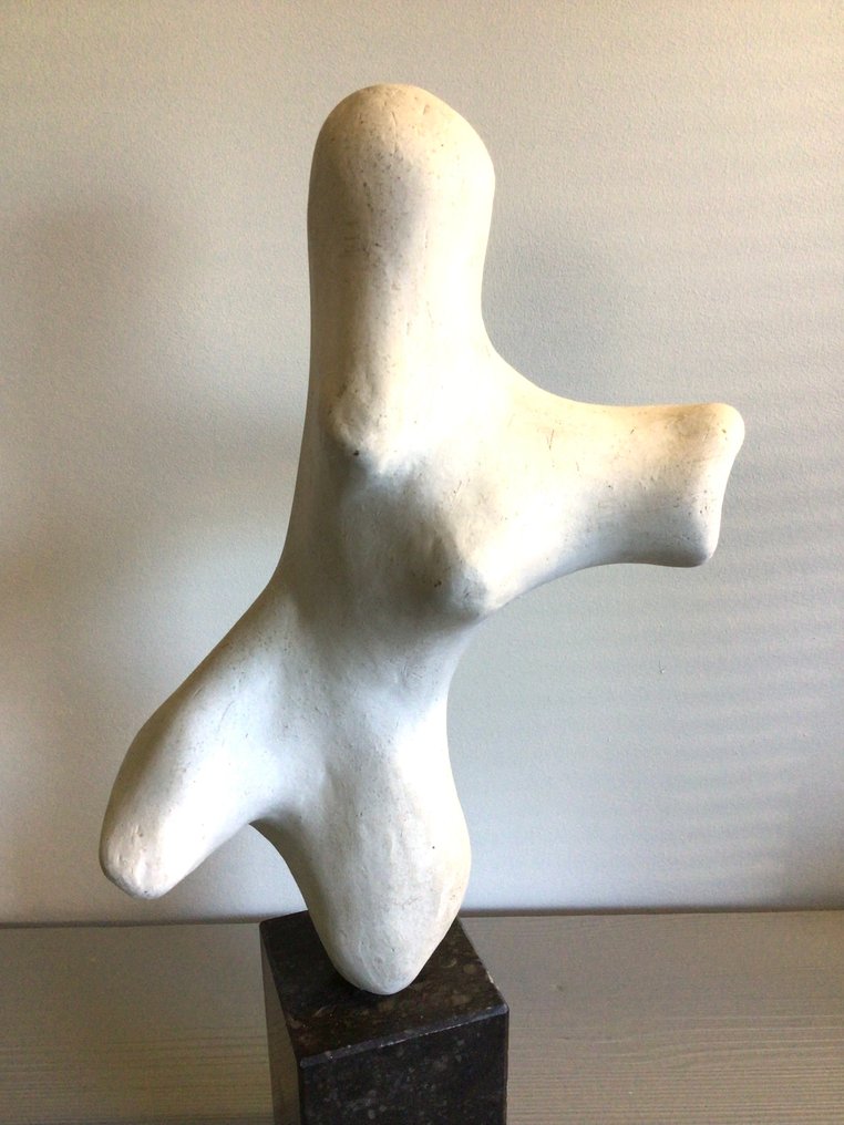 Skulptur, “ Vrouwentorso “ zeldzaam - 34 cm - Sten #1.0