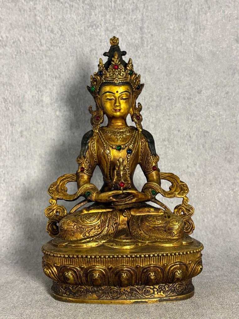 塑像, GRATIS VERZENDING Tara - 22 cm - 黄铜色 #2.1