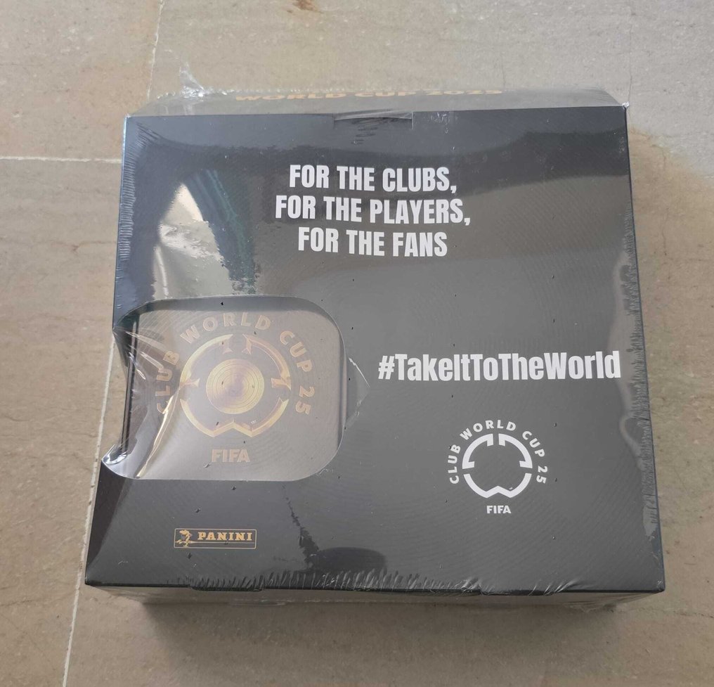 2025 帕尼尼 莱昂内尔·梅西 Special Box with Hard Cover Empty Album + Tin Box + 50 Pack - 优秀(EX) #1.0