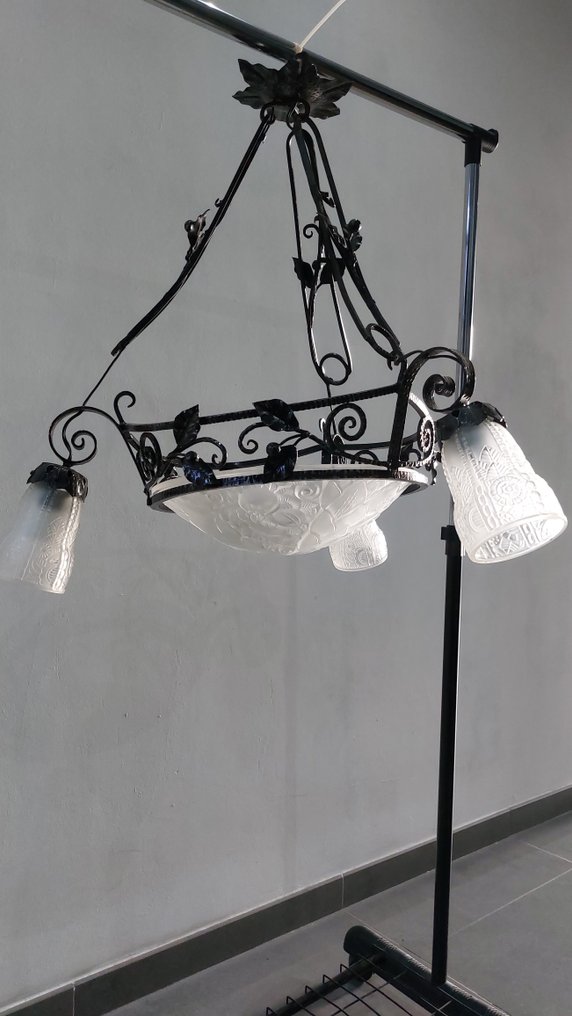 Żyrandol - Stal, Szkło #4.3