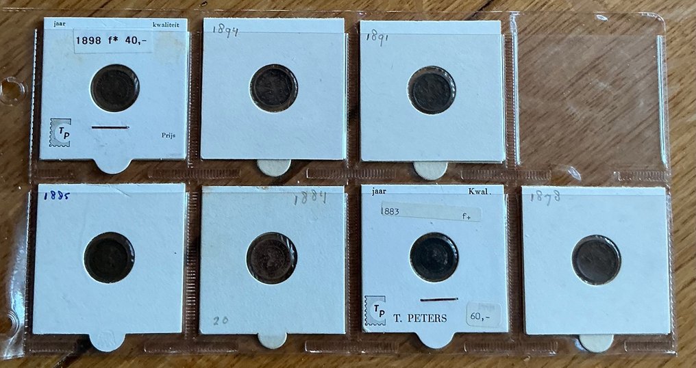 荷蘭. 1/2, 1 Cent 1877-1942 Lot van 76 stuks  (沒有保留價) #1.0