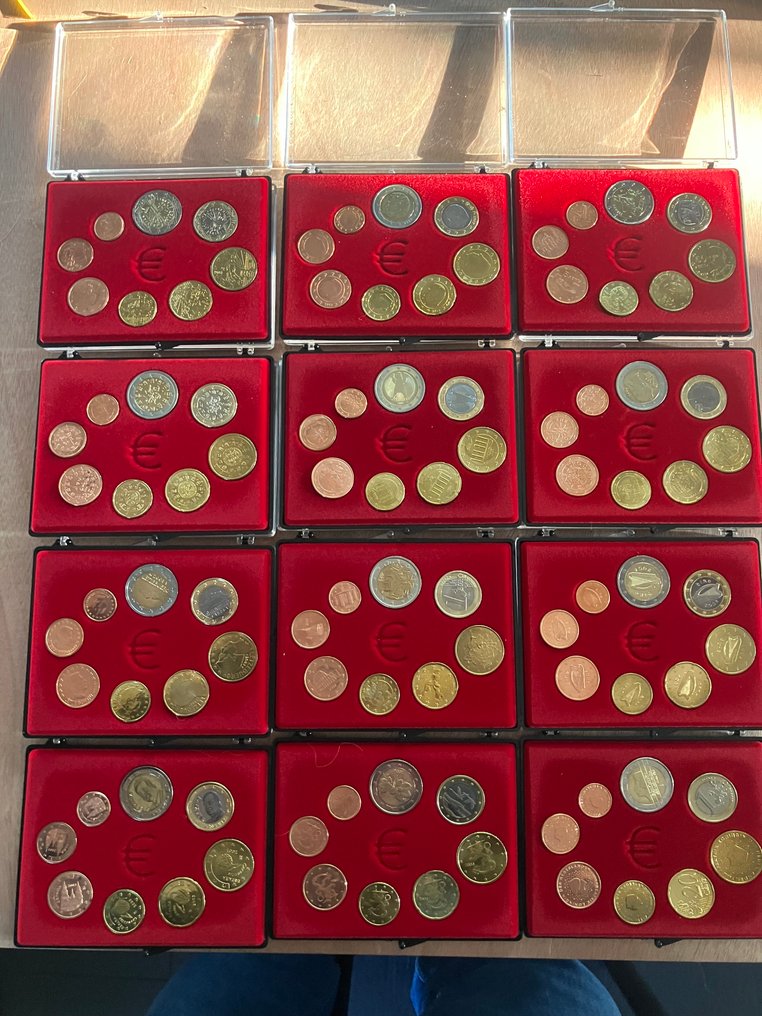 Ευρώπη. Series 1 Cent - 2 Euro Various Years (12 series)  (χωρίς τιμή ασφαλείας) #1.0