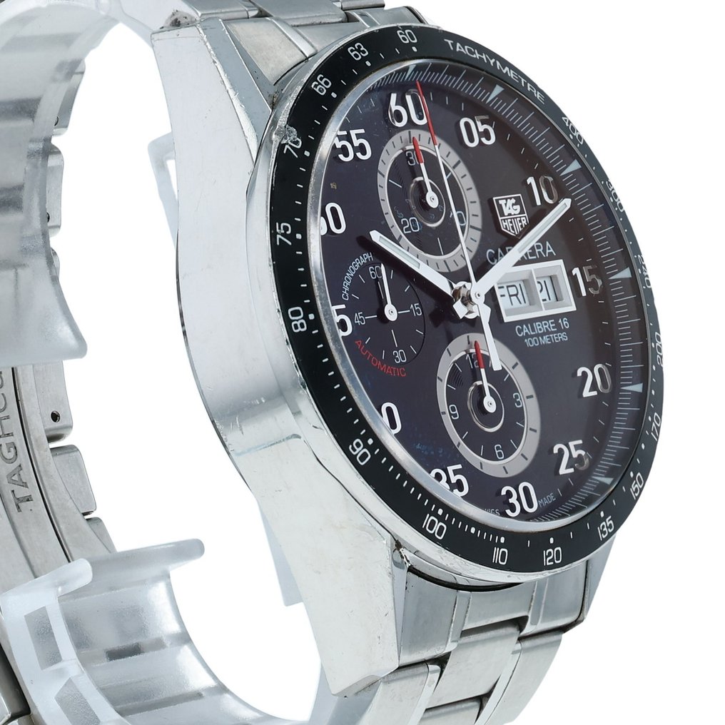 TAG Heuer - Carrera Calibre 16 Chronograph Day-Date - Ingen reservasjonspris - CV2A10 - Herre - 2010-2020  #2.1