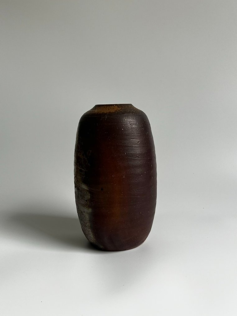 Vas - Lera - Japan - Bizen ware vas  (Utan reservationspris) #3.2