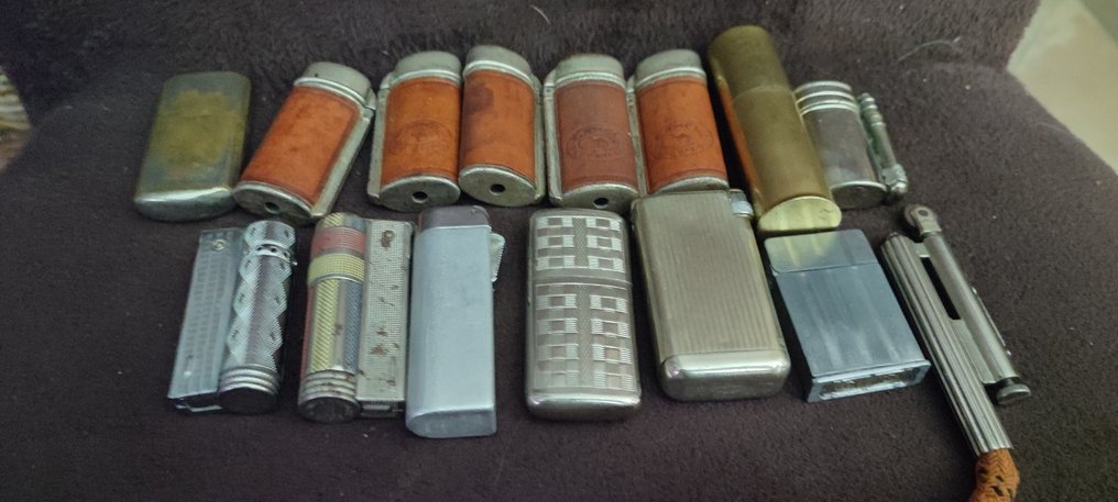 Lomme-lighter - Stål, Kobber, Lær - (15) #1.0