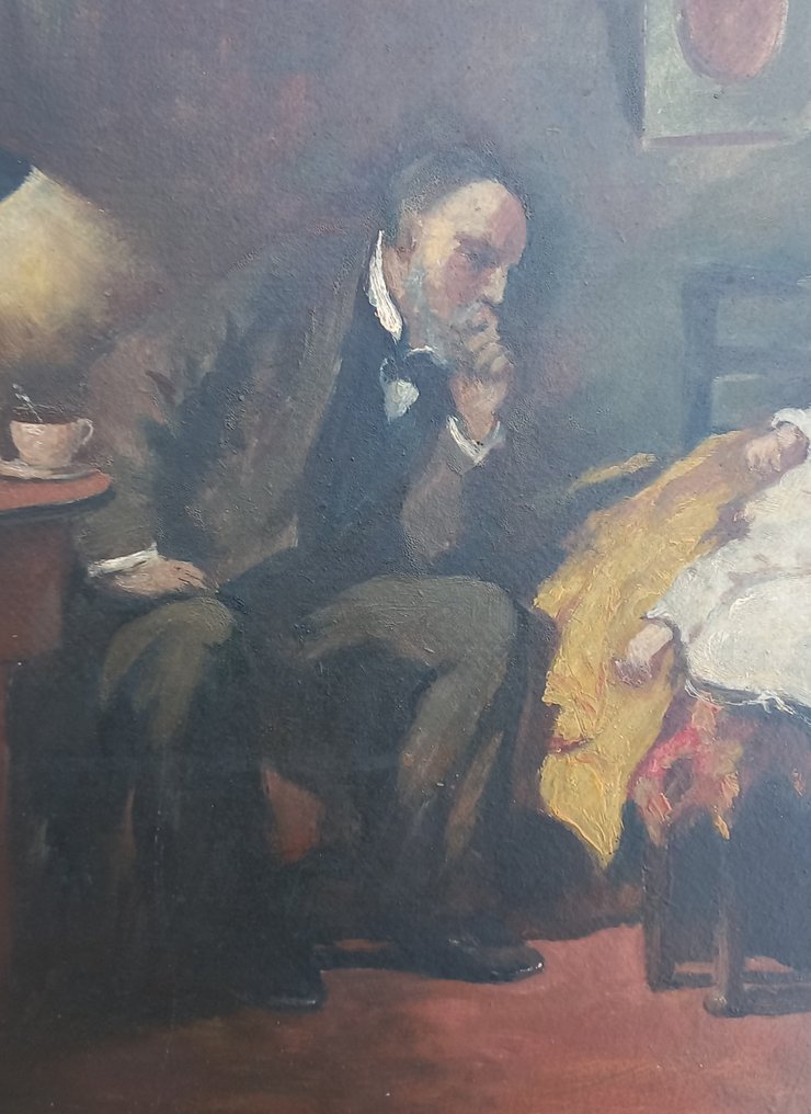 After Sir Luke Fildes (1843-1927) - The Doctor #3.2