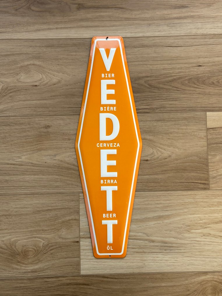 Bières Vedett - Plakette - Emaille #1.0