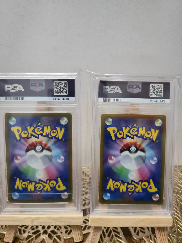 Pokémon - 2 Graded card - Tarountula #079; #254 Πλήρης τέχνη - PSA 10 - Scarlet & Violet #3.2