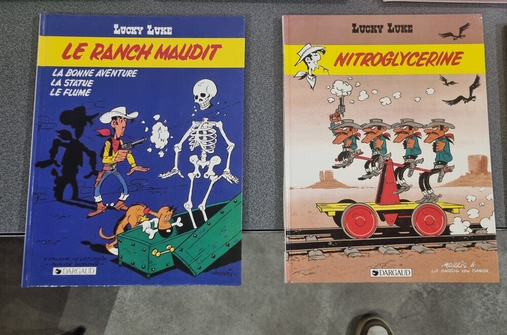 Lucky Luke - 11x C - 11 Album - EO - 1980/1988 #4.3