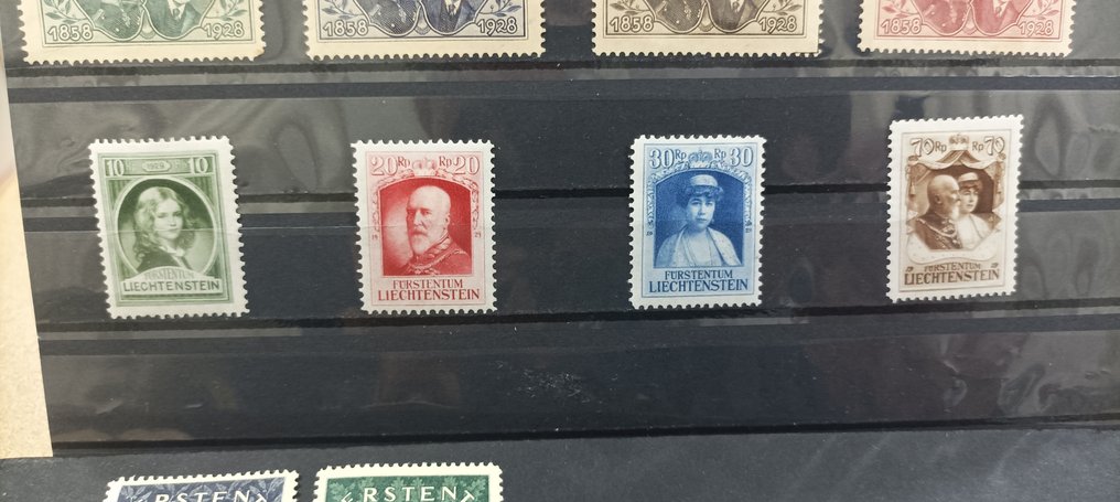 Λιχνεστάιν 1928/1960 - Liechtenstein - 4 πλήρεις σειρές αξίας, καινούριες**- *. #2.1