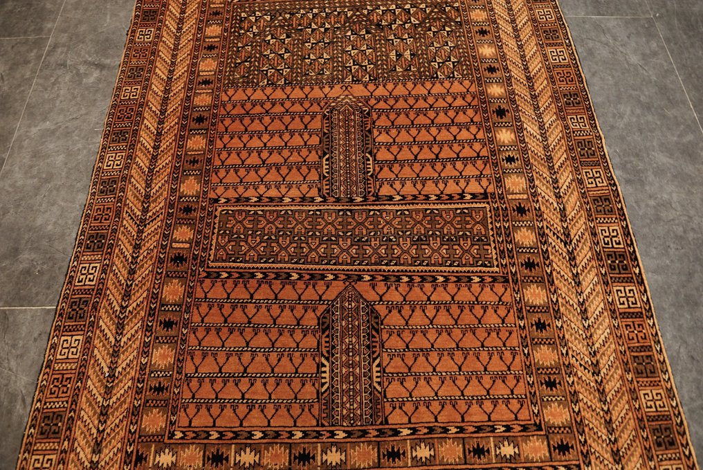 Afghan Seide - Tæppe - 207 cm - 140 cm #3.2