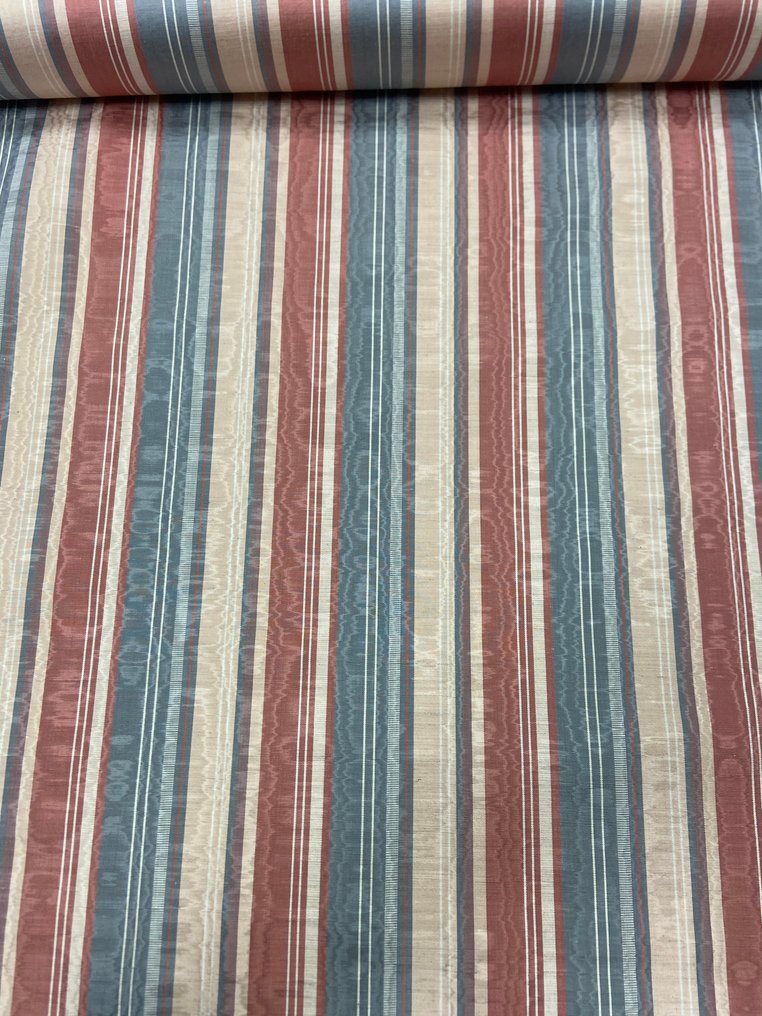 尊贵的缎纹摩尔纹混合丝绸织物 - 纺织品  - 500 cm - 150 cm #2.1