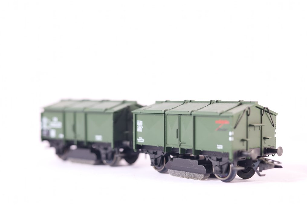Märklin H0 - 46010 - Τρένο μοντελισμού μεταφοράς εμπορευμάτων (1) - Διπλή ράγων λείανσης, αυτοκίνητο επετείου για τα 10 χρόνια του Insider. - DB #1.0