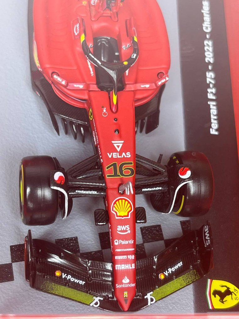 Ferrari - Monza GP - Charles Leclerc - 2022 - Maßstabsmodellauto 1/43  #4.3