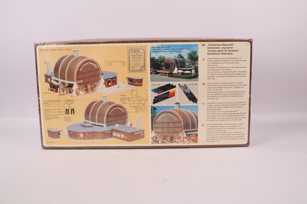 Faller H0 - 360 - 模型火車建造工具 (1) - 组装套件‘大桶 Dürkheimer’，豪华模型 1996 #3.2