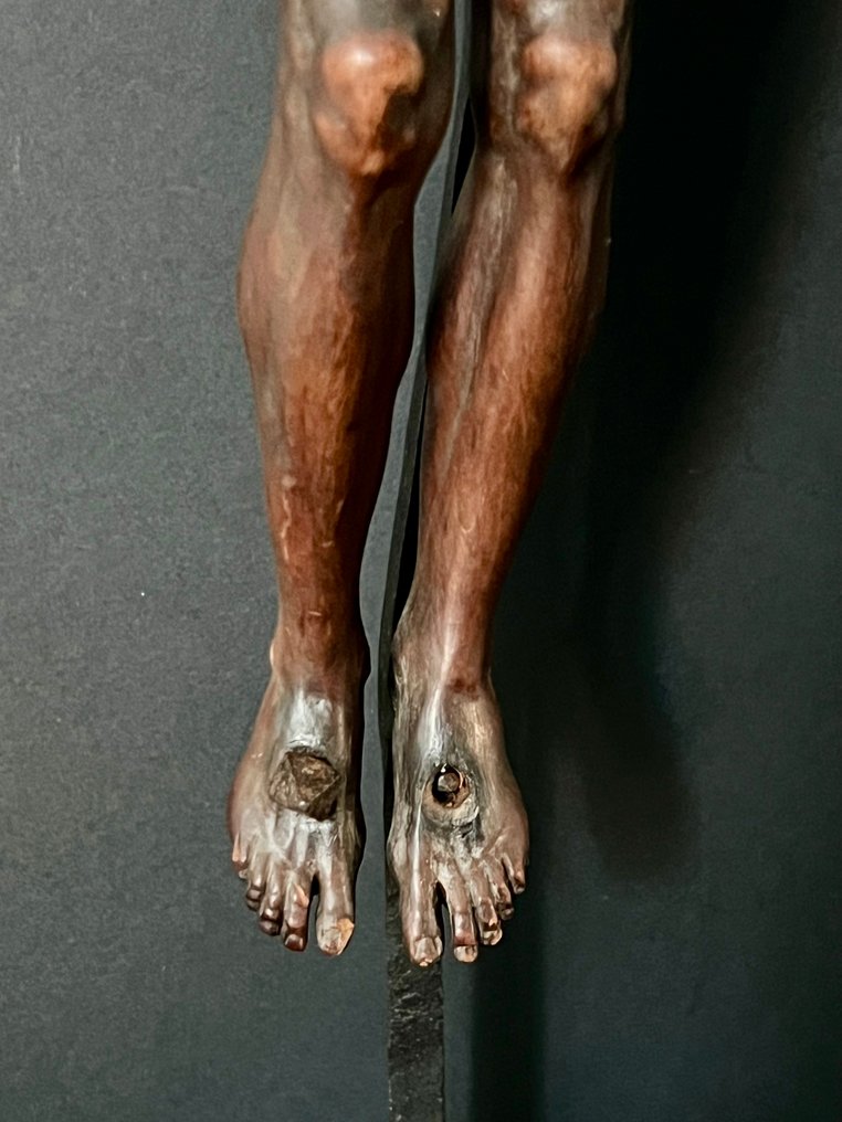  Εσταυρωμένος - Ξύλο - 1650-1700 - Corpus Christi - 45 εκ  #2.1