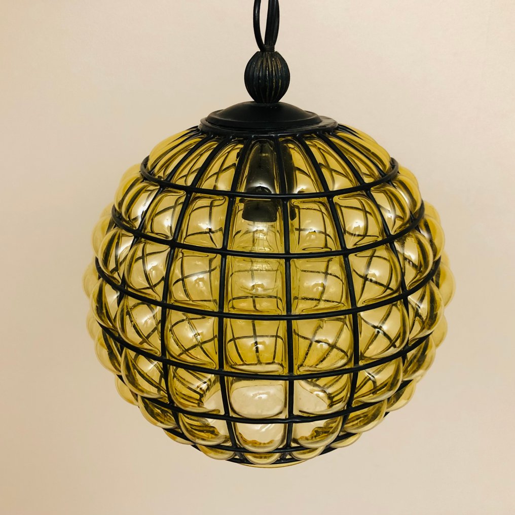 Philips - Φωτιστικό οροφής με κλουβί - NPD 134 - Σφυρήλατος σίδηρος #3.2