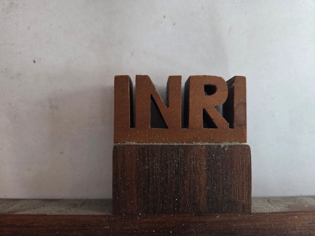 哥特式风格 (十字架状)耶稣受难像 (5) - 多样的材料（主要是橡木和金属） - 1940-1950, 1930-1940 - 大型古典十字架  #1.0