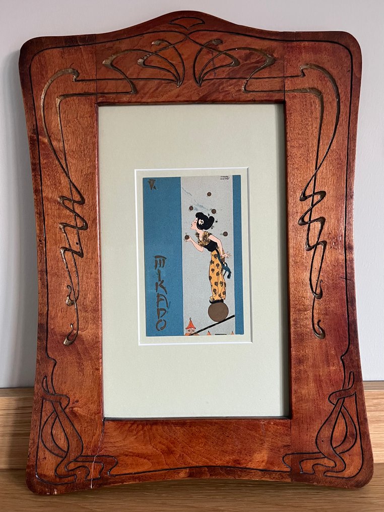 Mosser - Raphael Kirchner - 群架  - 木 - ArtNouveau 列表 #1.0