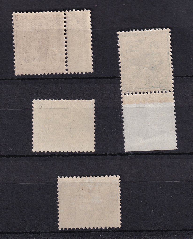 Francia 1917/1918 - Sin bisagra, primera huérfana de guerra - Yvert n°148/151 #1.0