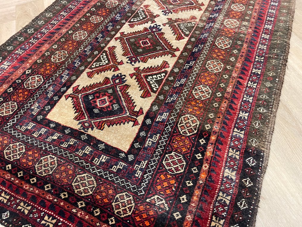 Vintage καζάκ - χειροποίητο πλεκτό - μαλλί - χειροποίητο - Αφγαν - Χαλί - 170 cm - 94 cm #1.0