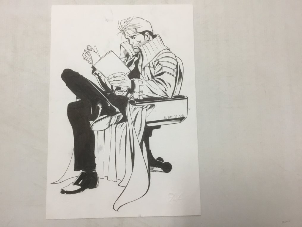 De Vita - 1 Original page - Nathan Never - 1996 #2.1