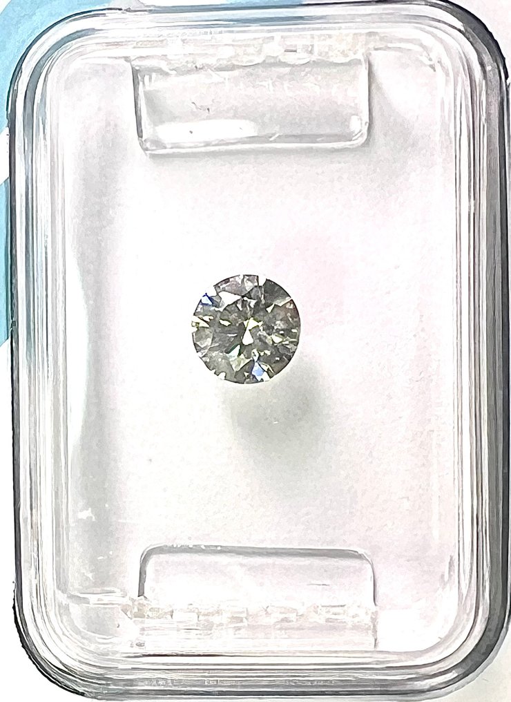 没有保留价 - 1 pcs 钻石  (天然)  - 0.32 ct - 圆形 - K - SI1 微内含一级 - 国际宝石研究院（IGI） #1.0
