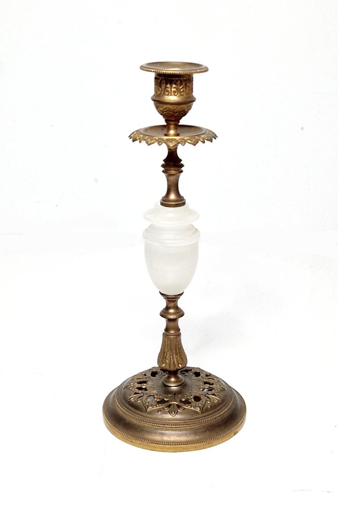 Gyertyatartó (2) - Bronz, Ónix #4.3