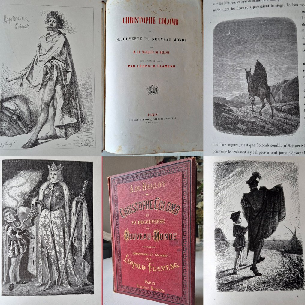 A. de Belloy - Christophe Colomb et le découverte du Nouveau-Monde - 1864 #1.0