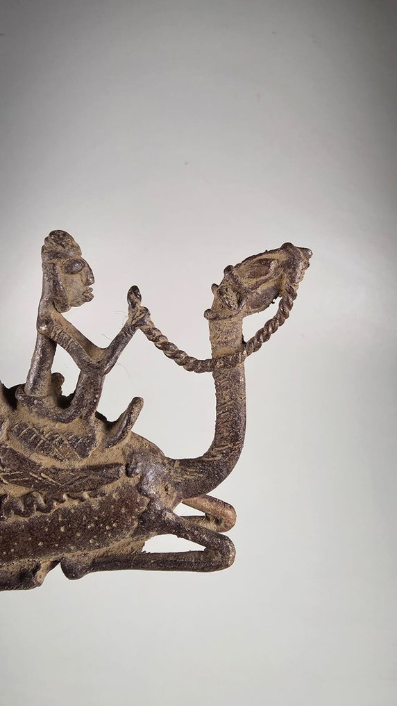 Cavaliere in bronzo - Dogon - Mali  (Senza prezzo di riserva) #3.2