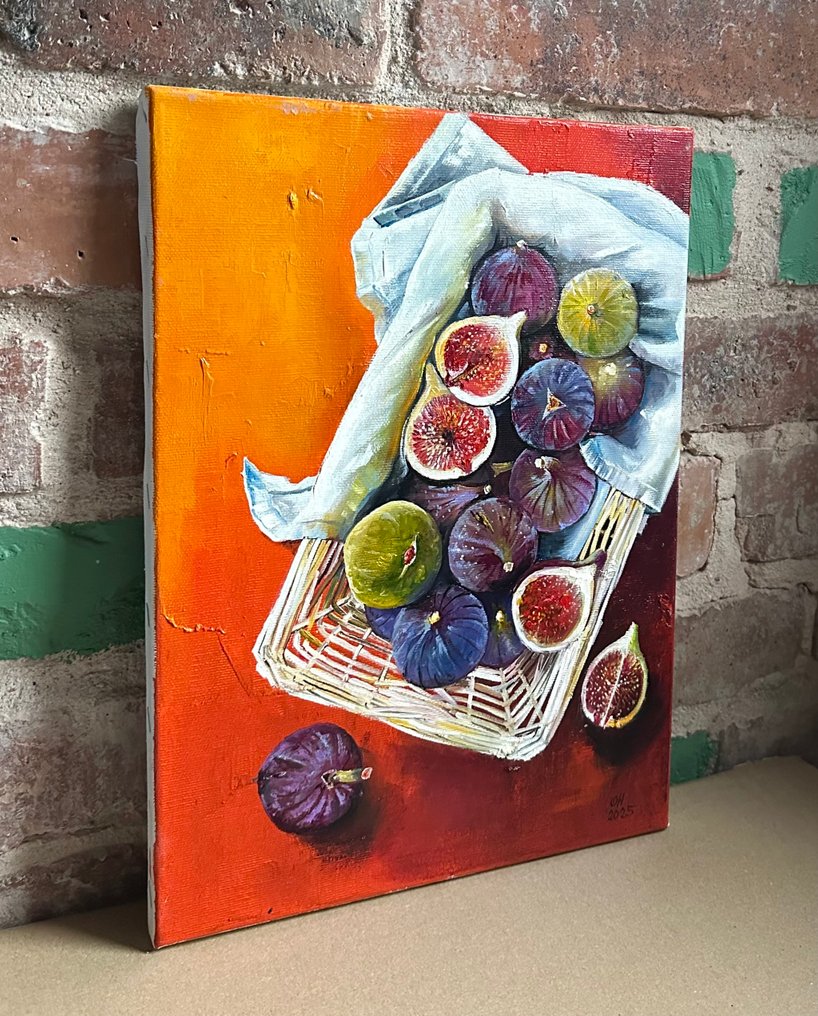 Alexander Nakonechny (1971) - Figs in basket #1.0