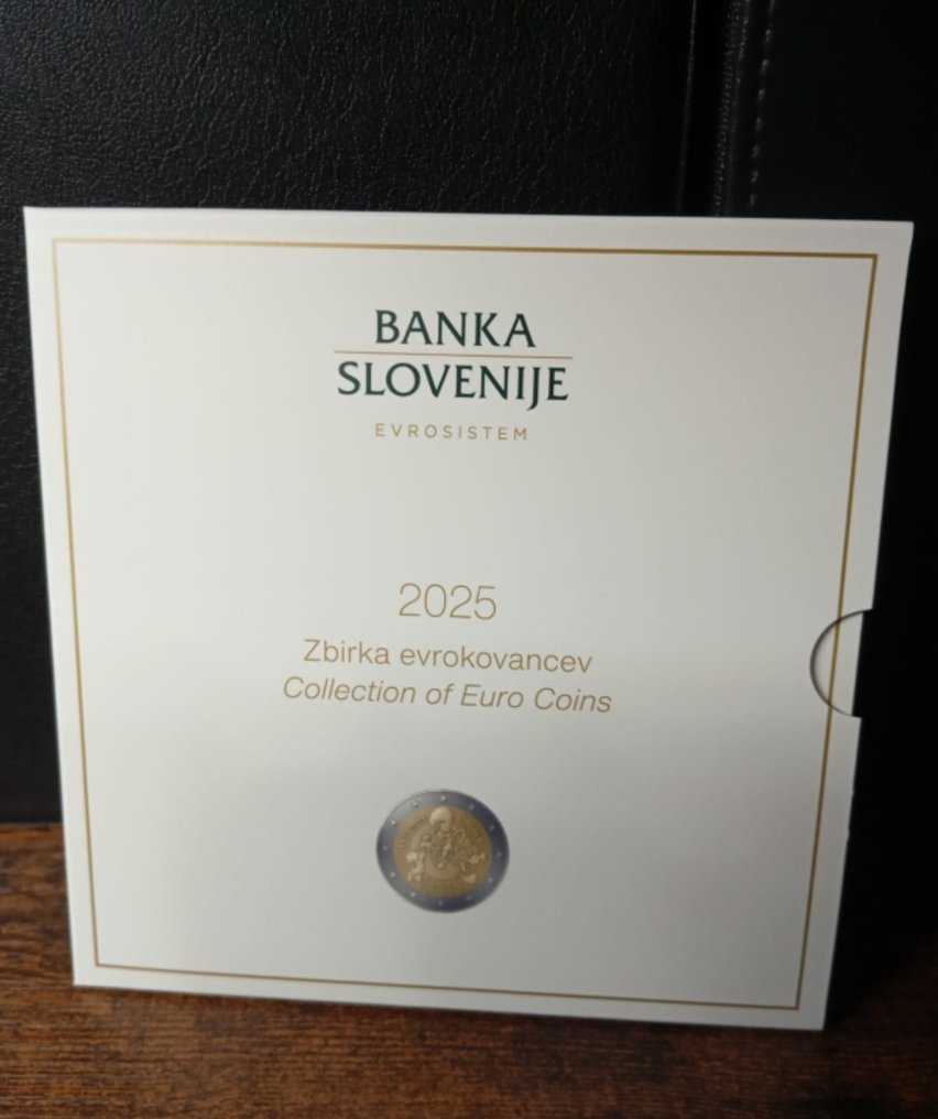 斯洛文尼亚. Proof Set 2025 (incl. 2 euro "Miki Muster")  (没有保留价) #1.0