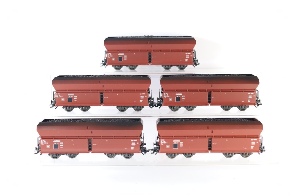 Märklin H0 - 46267 - Σετ τρένου μοντελισμού μεταφοράς εμπορευμάτων (1) - Πενταμελής σετ Cokestransport - NMBS #1.0